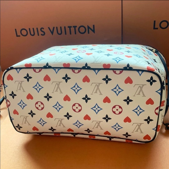 RARE🎈Mint condition Louis Vuitton Neverfull MM White - Picture 9 of 14